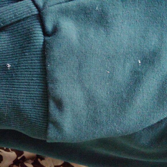 Savage Fenty Forever Savage Showgirl Hooded Onesie Hunter Green Snuggle L - Picture 14 of 14